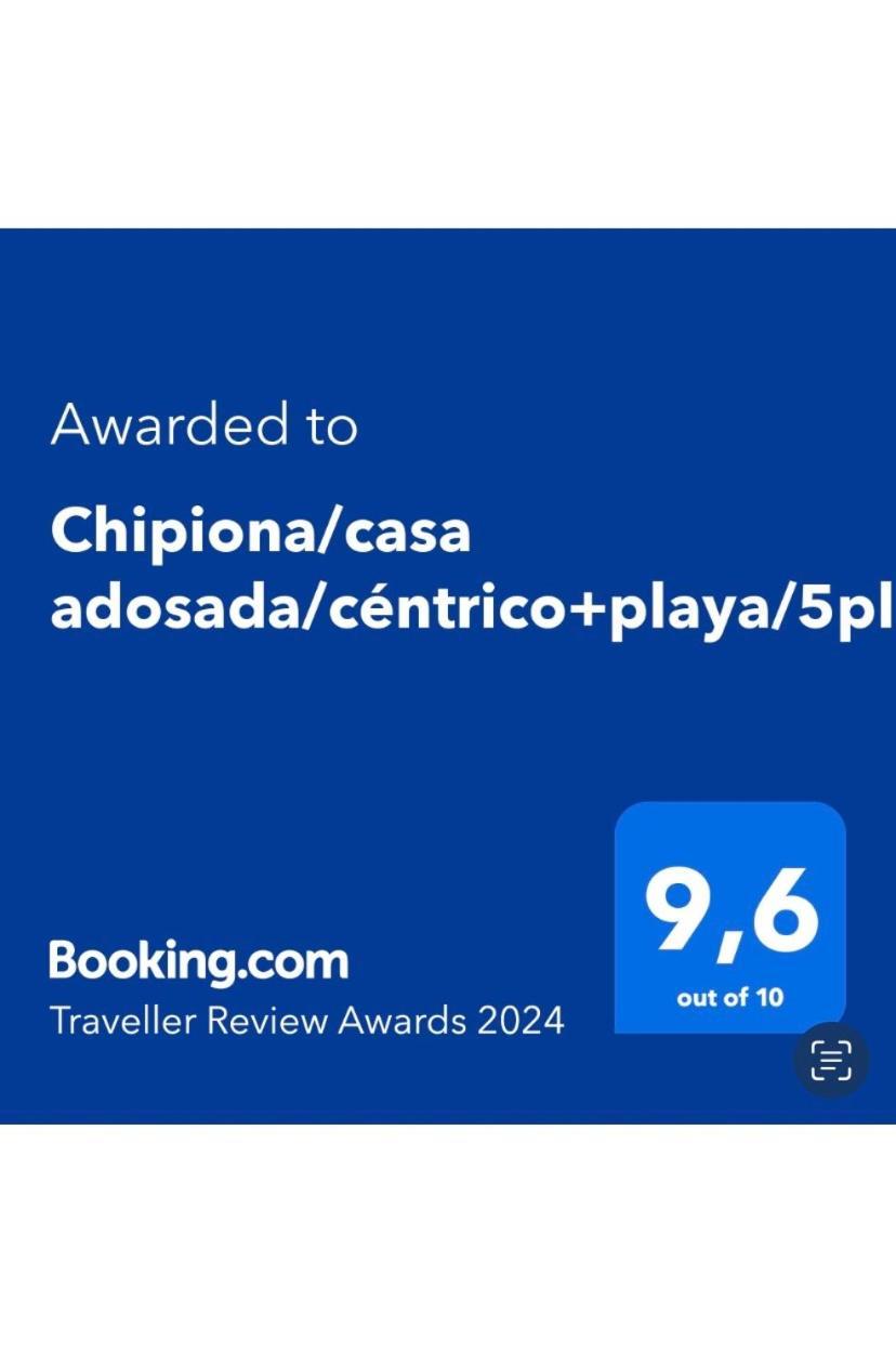 Chipiona/Casa Adosada/Centrico+Playa/5Plazas/Garaje/ 外观 照片